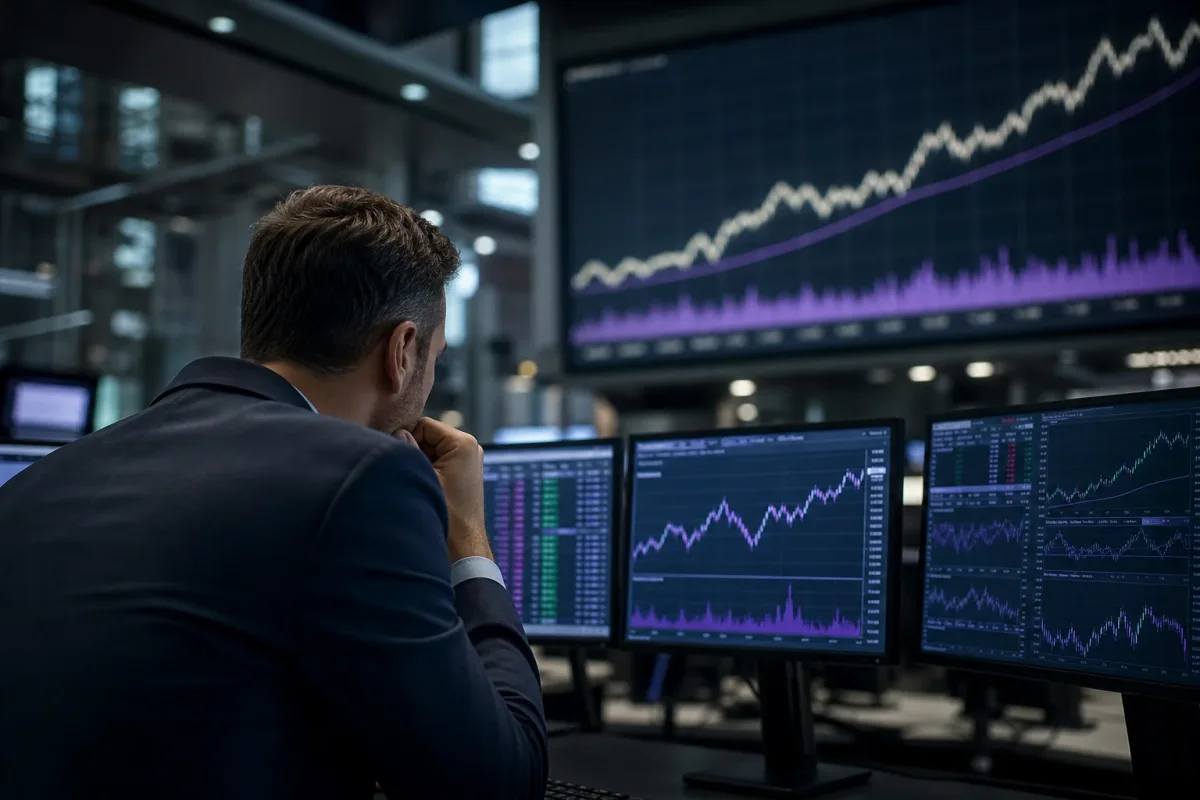 AI Stocks Lift Wall Street Near Record as Inflation Eases Slightly
