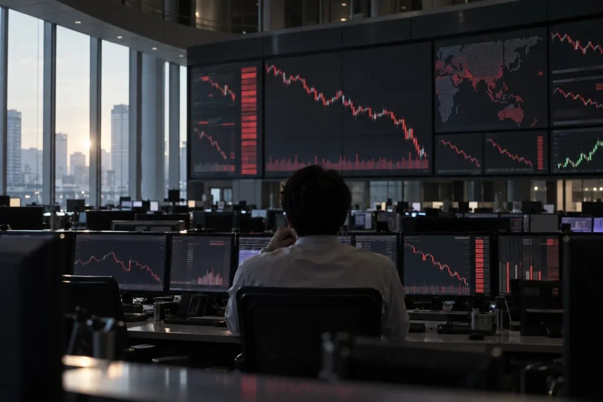 Asian Markets Fall as Nvidia-Led AI Selloff Spreads