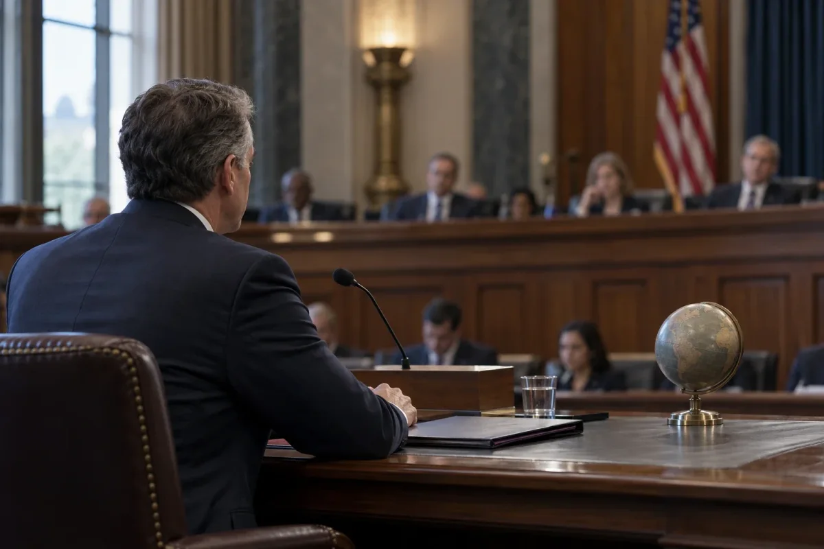 Bessent Tells House Panel US Is Refocusing Global Finance Agenda