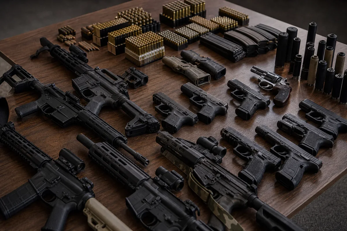 California DOJ Seizes 111 Guns in Tulare County APPS Investigation