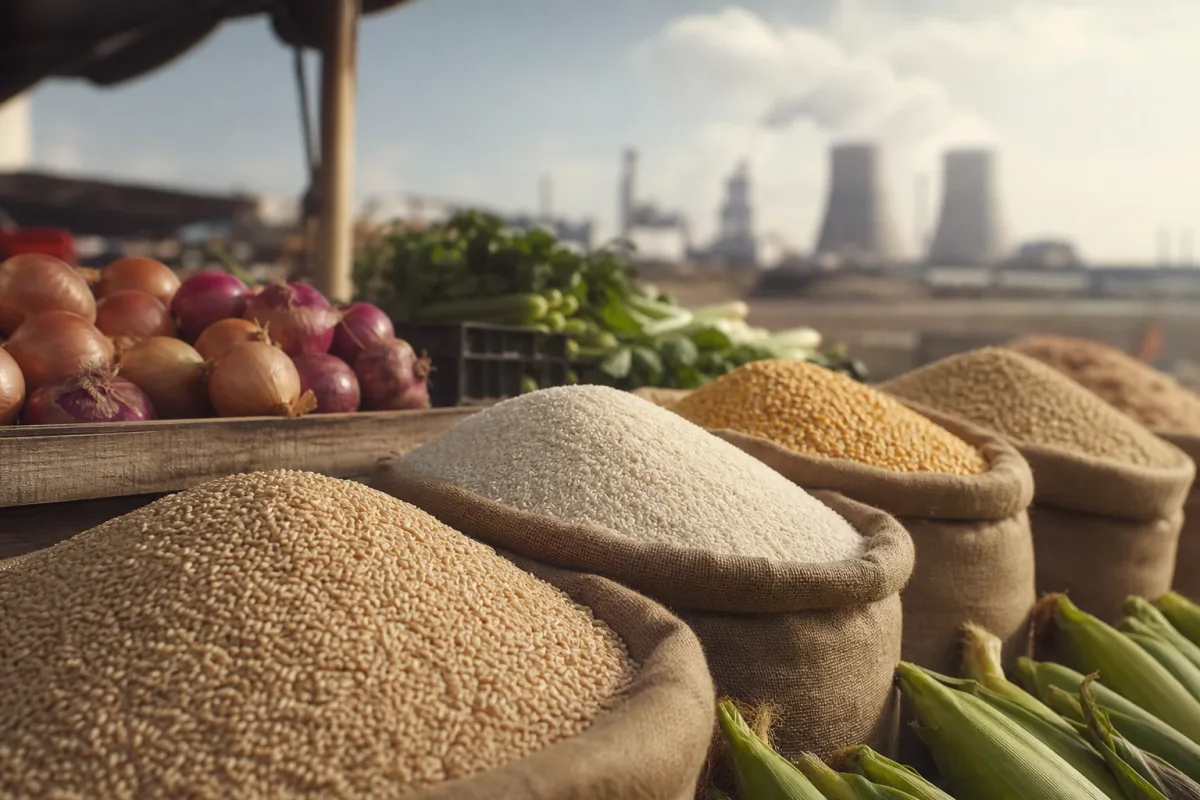 Food prices edged up in July amid heatwaves and energy price hikes