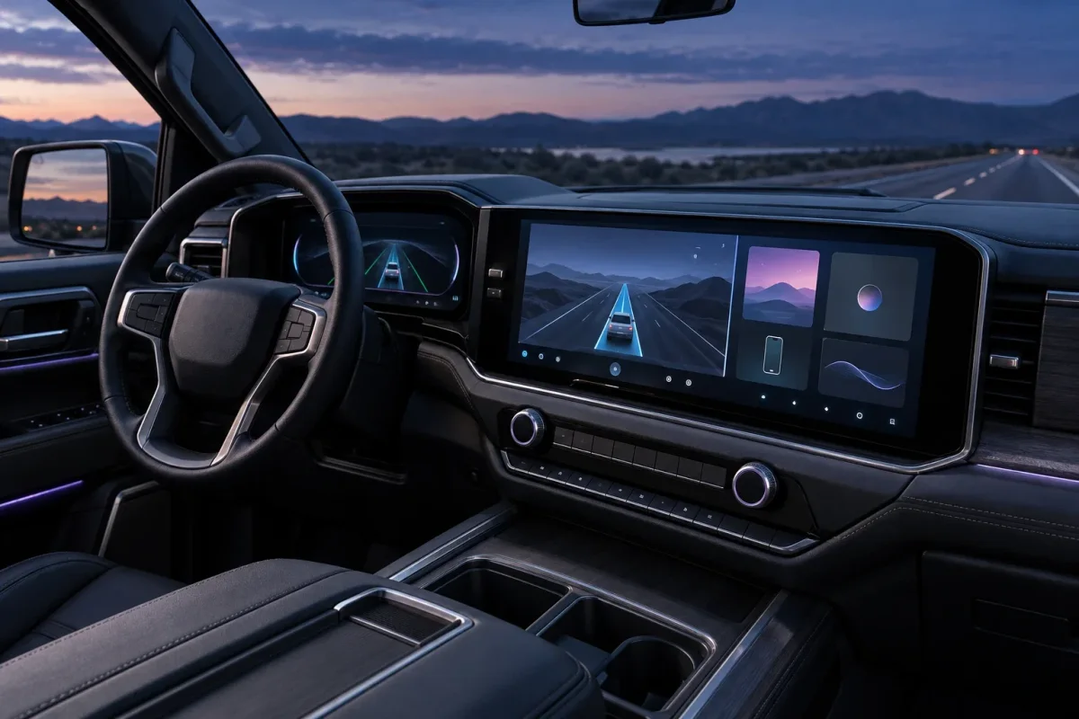 General Motors Introduces New Truck Interface for 2027 Silverado and Sierra