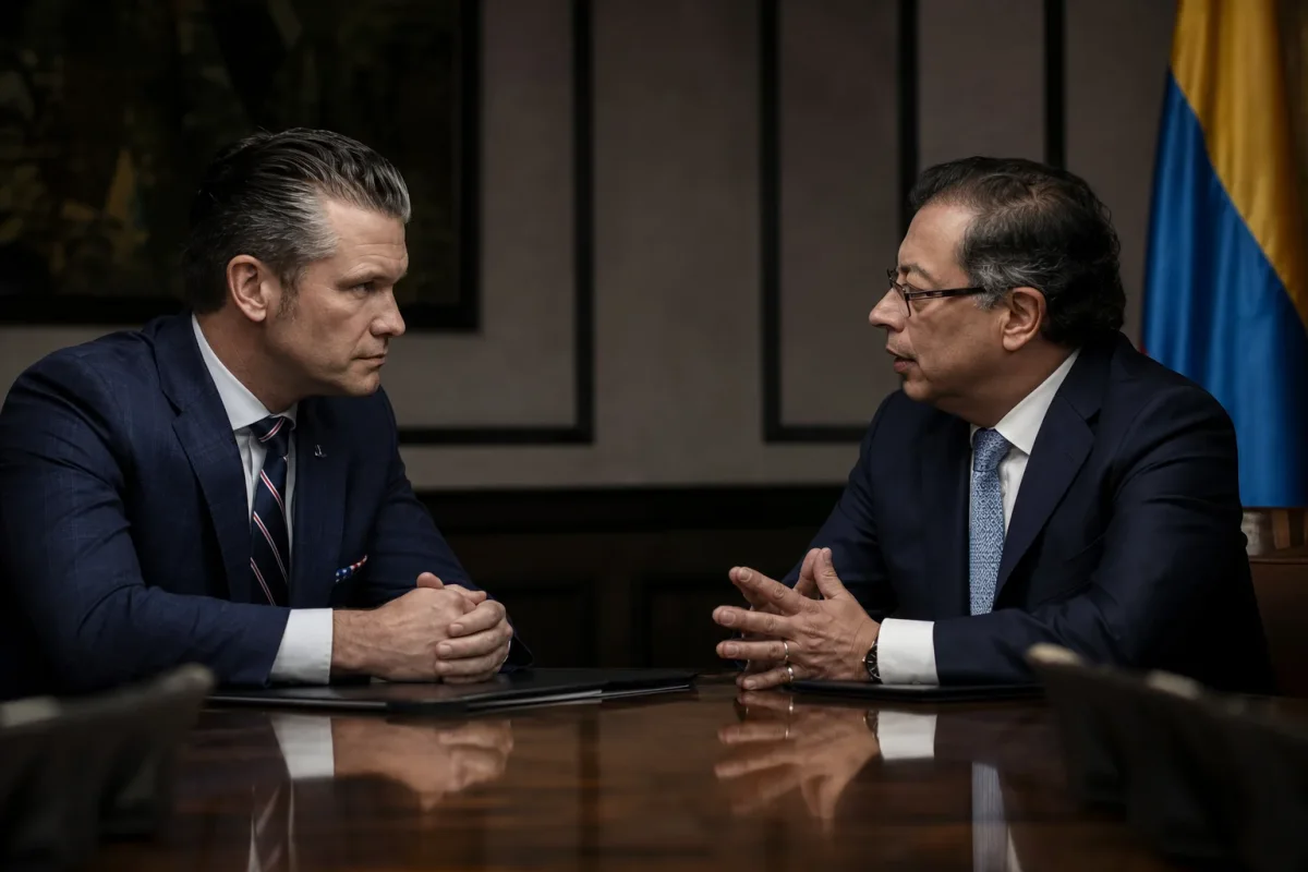 Hegseth Says Colombia Requested Joint U.S. Military Operations Against Cartels