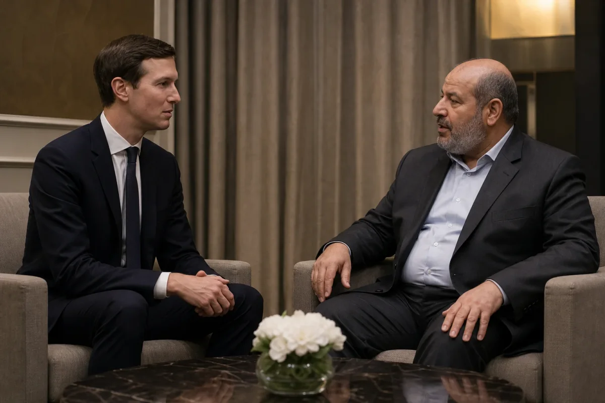 Kushner Meets Hamas Chief as Gaza Ceasefire Road Map Stalls