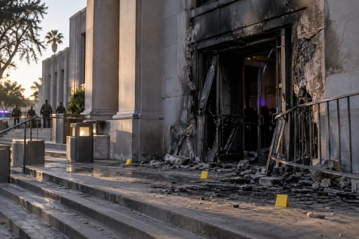 Nathaniel James McGuire Pleads Guilty to Bombing Santa Maria Courthouse