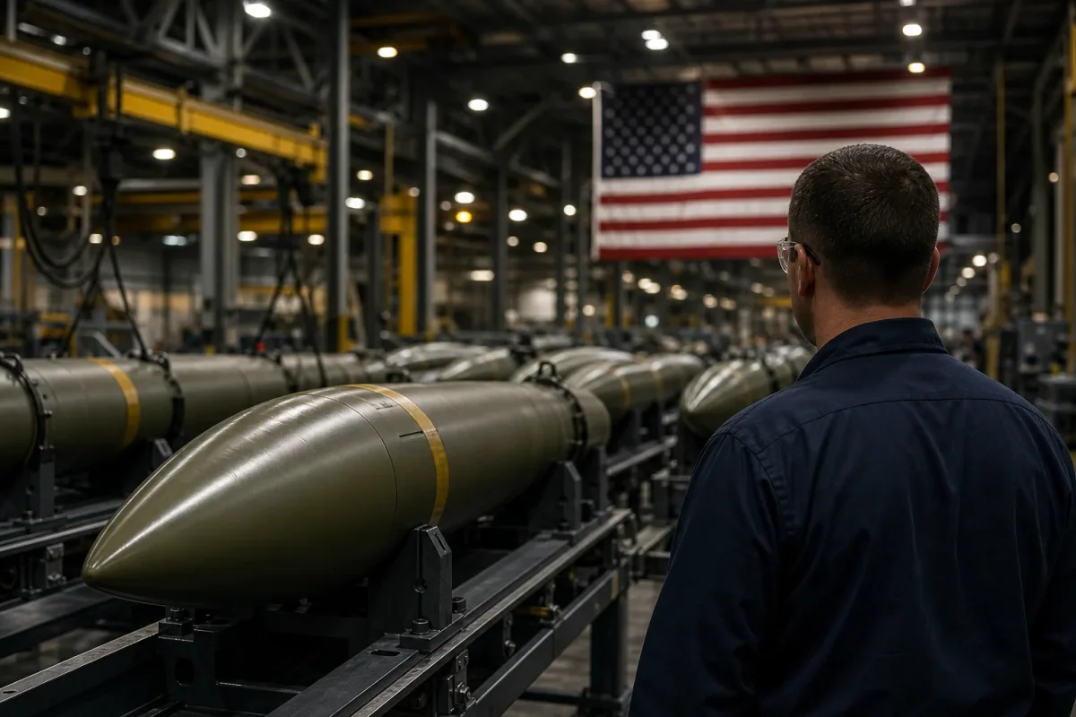 Pentagon pushes defense companies to boost weapons production after concerns of depleted stocks