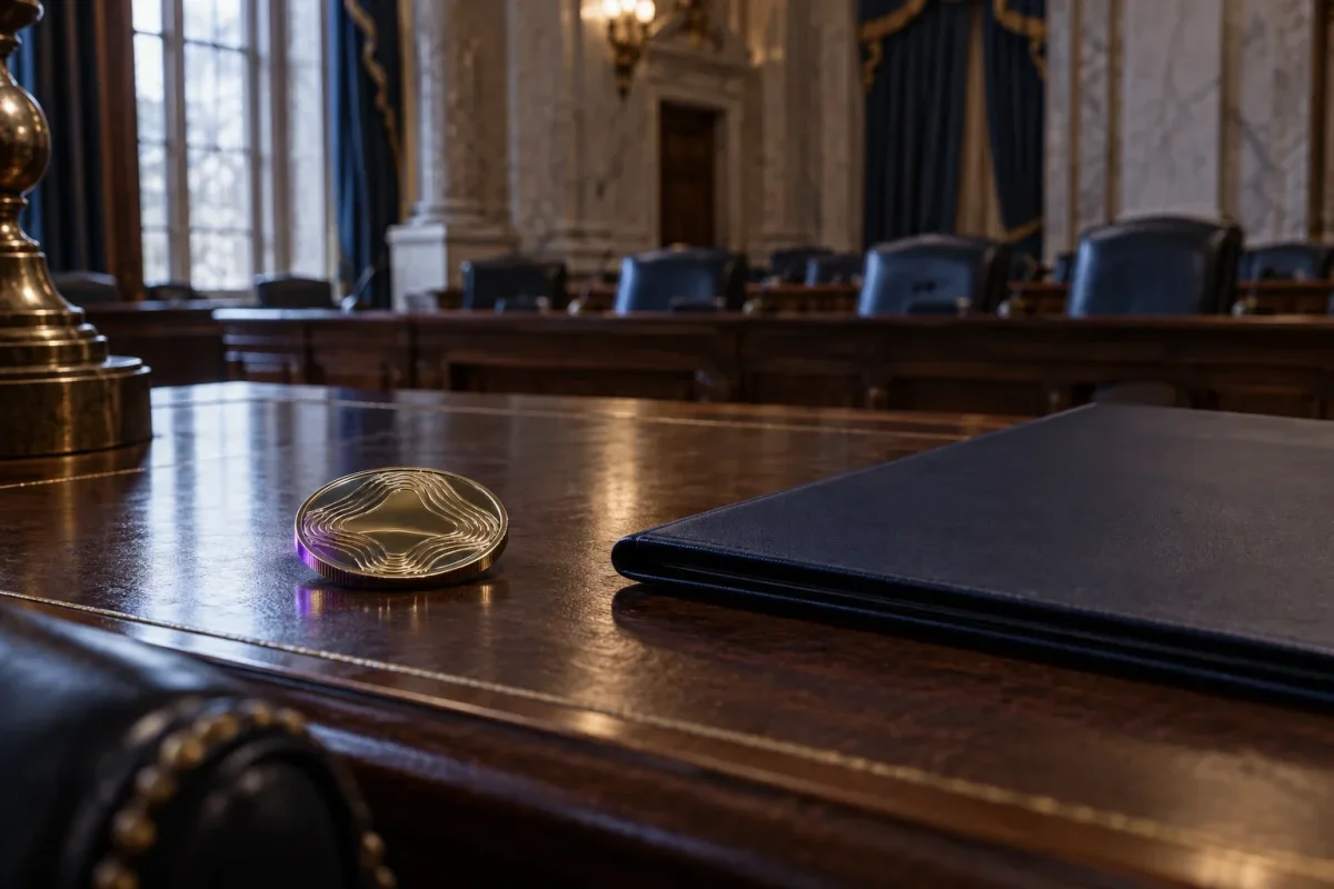 Senate to Vote on Crypto Bill as Democrats Demand Trump Ethics Curbs