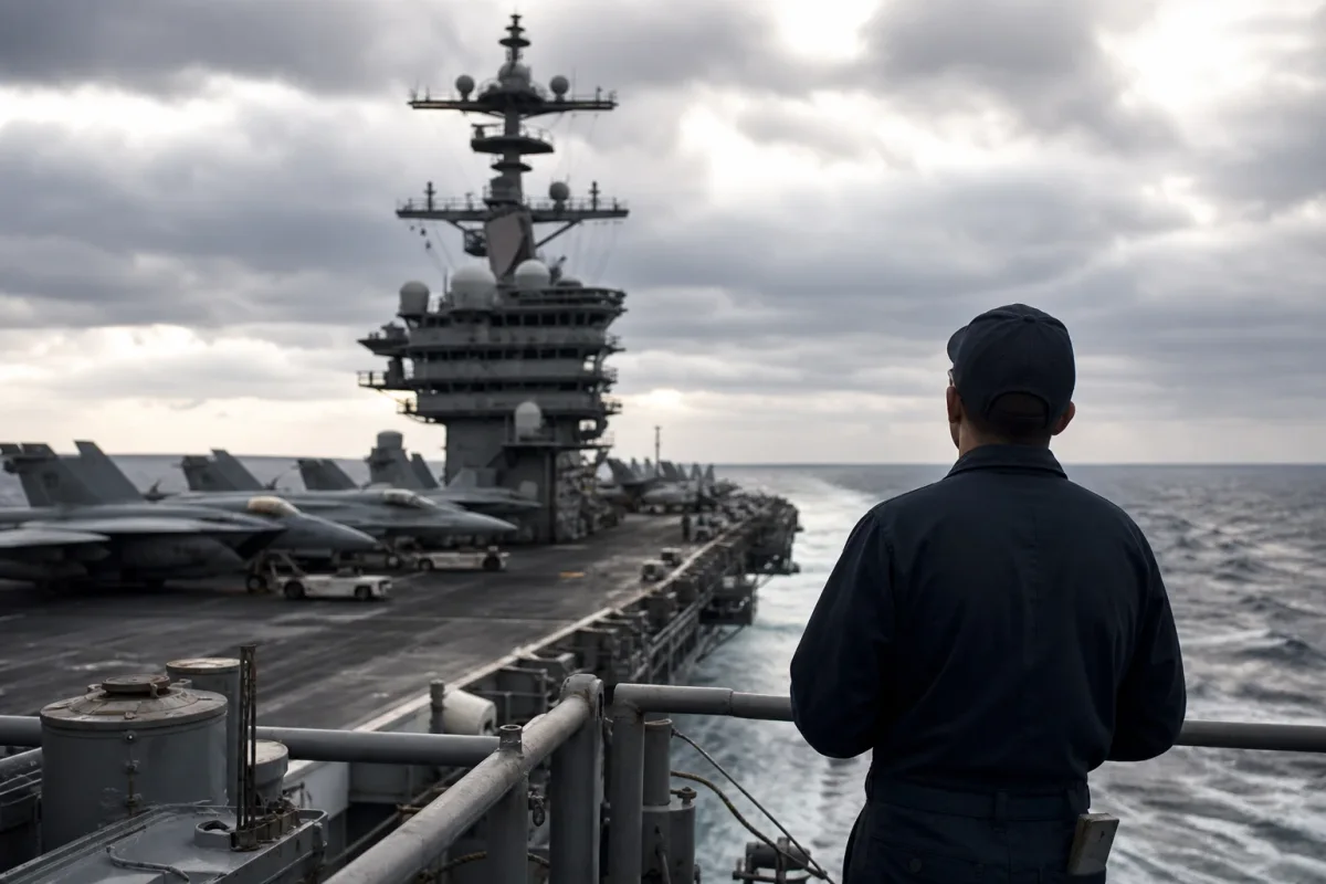 Trump Defends More Than 260-Day USS Lincoln Deployment Amid Concerns Over Sailors’ Conditions