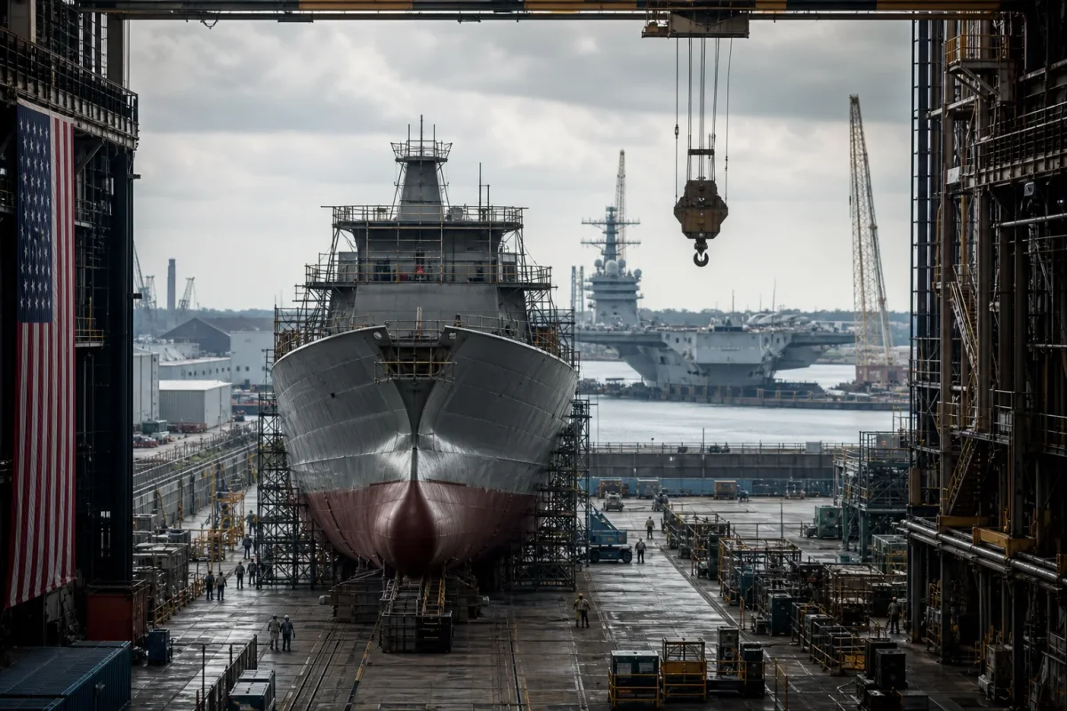 Trump Orders Navy Shipbuilding Overhaul With Foreign-Supplier Path and Fifth Yard Plan
