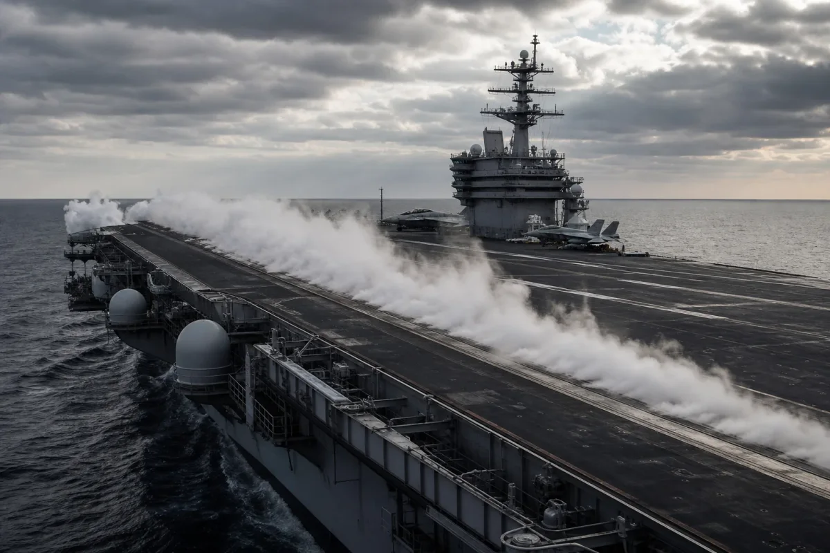 Trump Orders Navy to Replace EMALS With Steam Catapults on Future Carrier