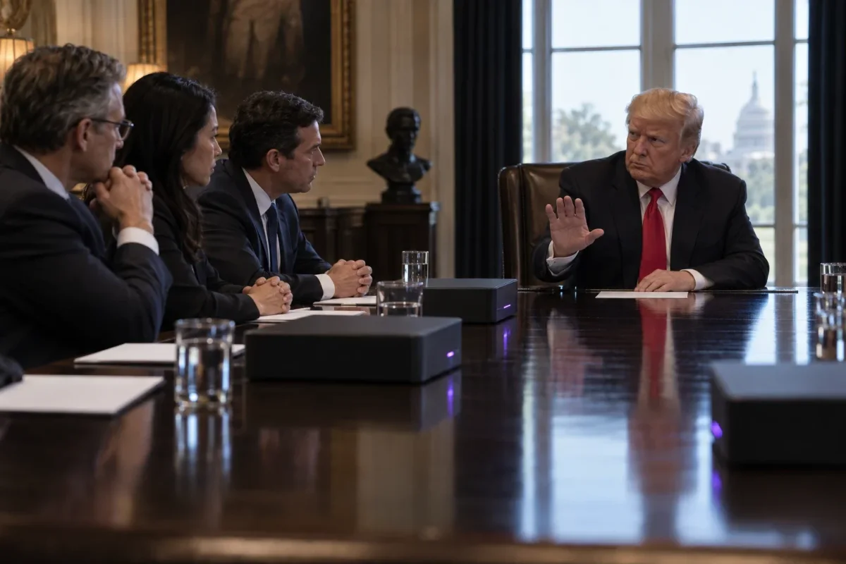 Trump Rejects New AI Guardrails as Tech Leaders Seek Greater Oversight