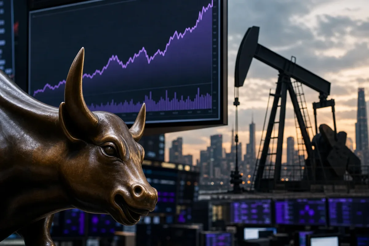 US stocks hit records as profits keep piling up for Palantir and others, while oil prices ease